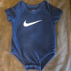 Nike Navy Blue Infant Bodysuit Size 6 Months